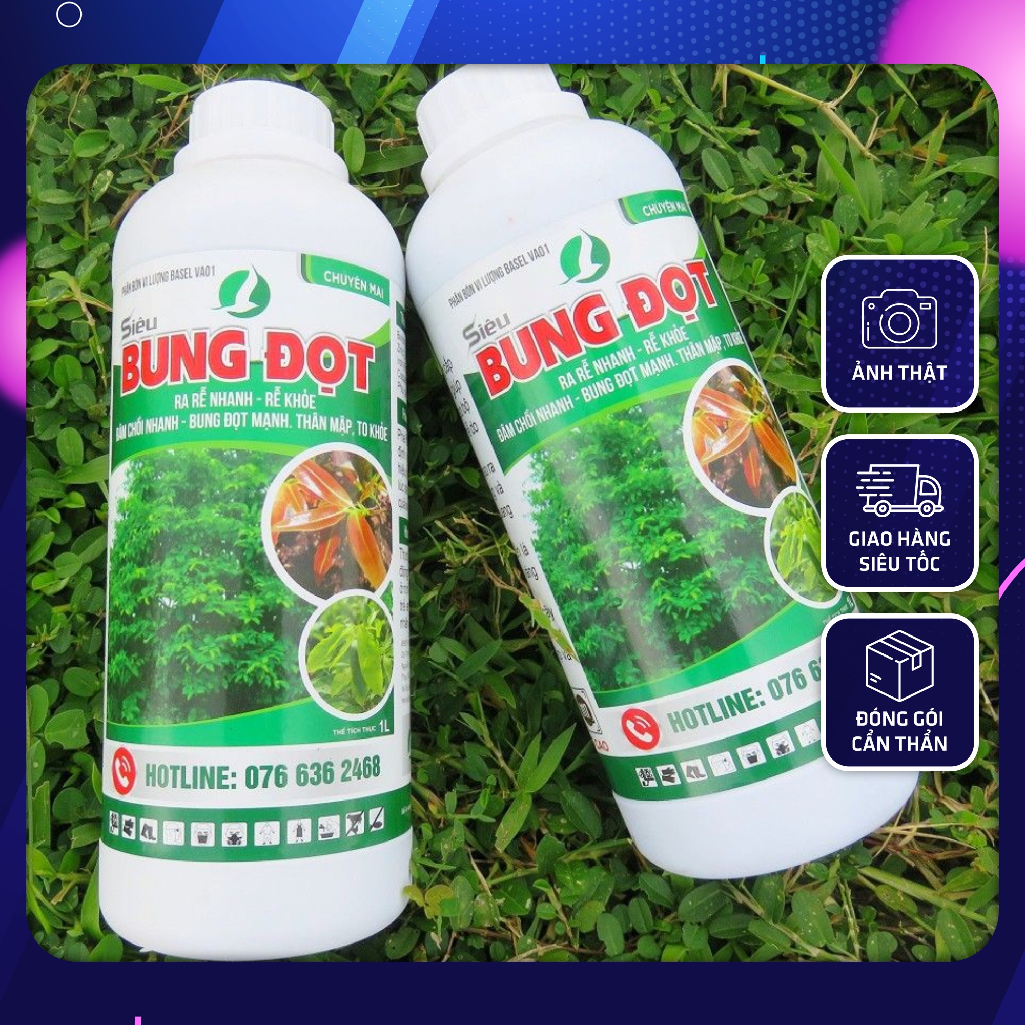 BUNG ĐỌT RA RỄ -CHUYÊN MAI-BUNG ĐỌT PHỤC HỒI CÂY ( dung tích 1 lít)