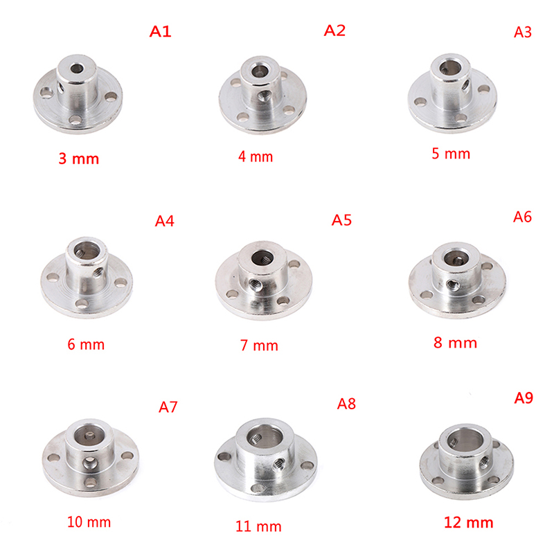 3/4/5/6/7/8/10/11/12mm rigid flange coupling motor guide shaft coupler
