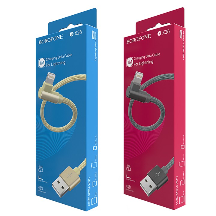 [HCM]BOROFONE - Dây Cáp Sạc BX26 - Cổng Lightning 1m