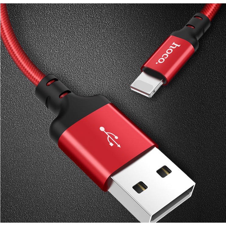 Cáp sạc Lightning Hoco X14 sạc nhanh 2.0A cho iPhone , ANDROI