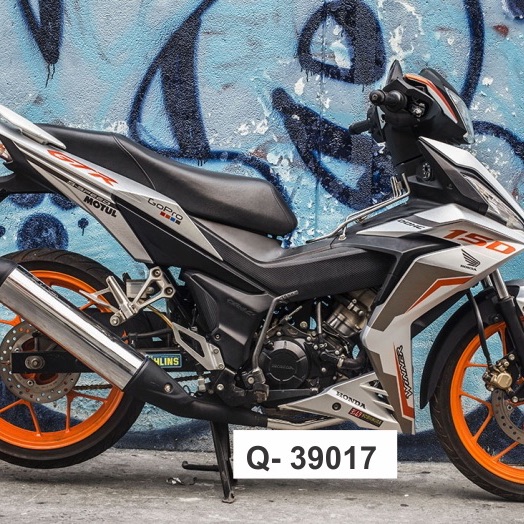 Tem rời winner GTR xám trắng cam dán xe trắng decal xịn