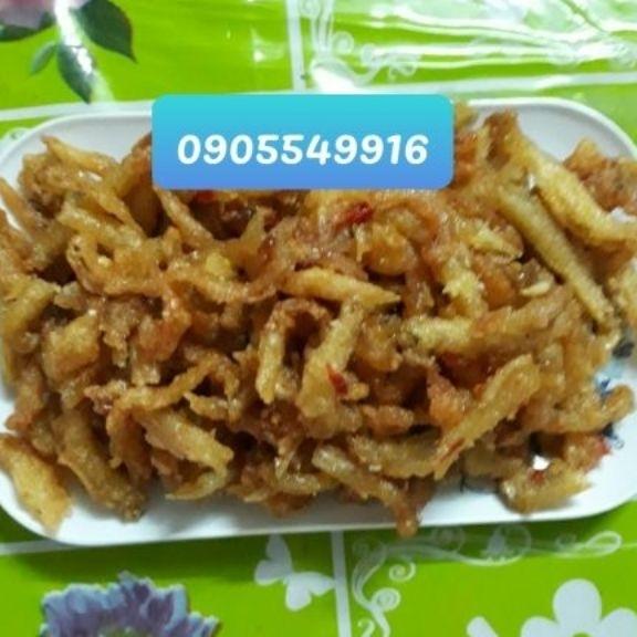 Cá cơm sấy giòn cháy tỏi tẩm mặn ngọt 250g