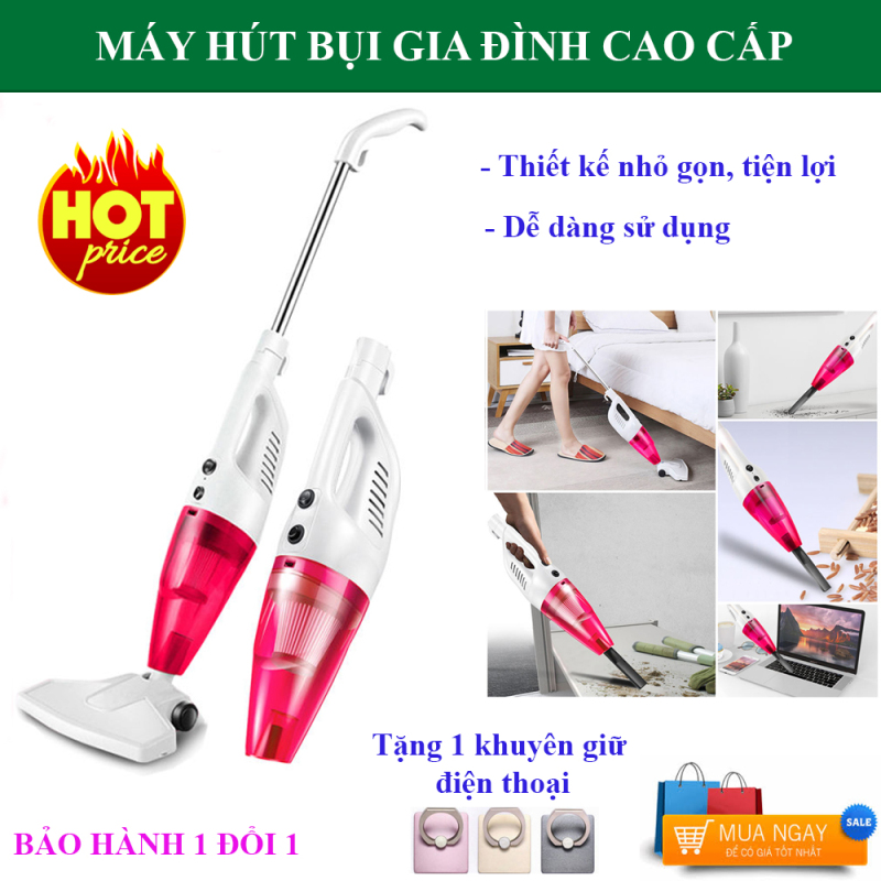 Máy Hút Bụi Gia Đình Công Suất Lớn, Hút Bụi Cầm Tay Mini, Hút Bụi Gia Đình Cao Cấp. Được thiết kế nhỏ gọn , Dụng Cụ Lọc Hepa Trong Suốt, Hút Bụi với công suất cực lớn giúp loại bỏ hoàn toàn vi khuẩn.Giúp bảo vệ sức khỏe.