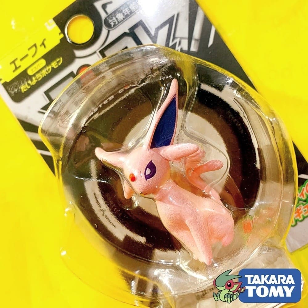 Mô Hình Pokemon Espeon chính hãng Takara TOMY Standard Size Nhật Bản 4cm tiến hóa Eevee - Pokemon Figure Moncolle