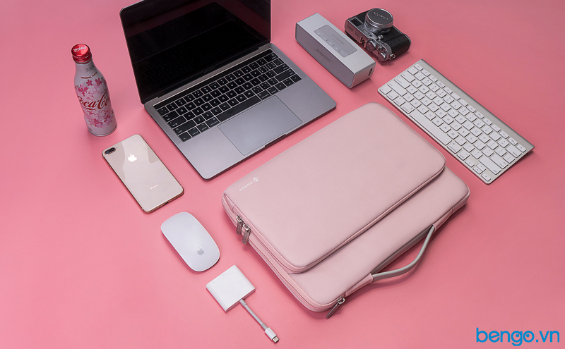 [HCM]Túi xách chống sốc MacBook Pro 13” 2018 TOMTOC (USA) Briefcase