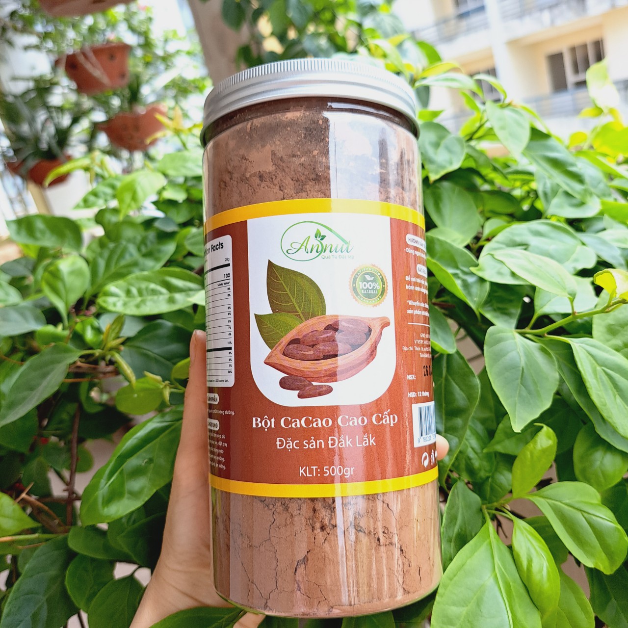 Bột Ca Cao nguyên chất ĐăkLăk ngon thơm đậm đà (BỘT CACAO LOẠI 1)
