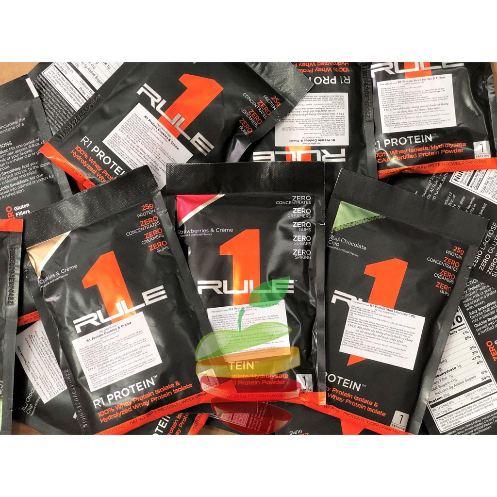 Gói Dùng Thử Sample Whey Rule 1 Protein