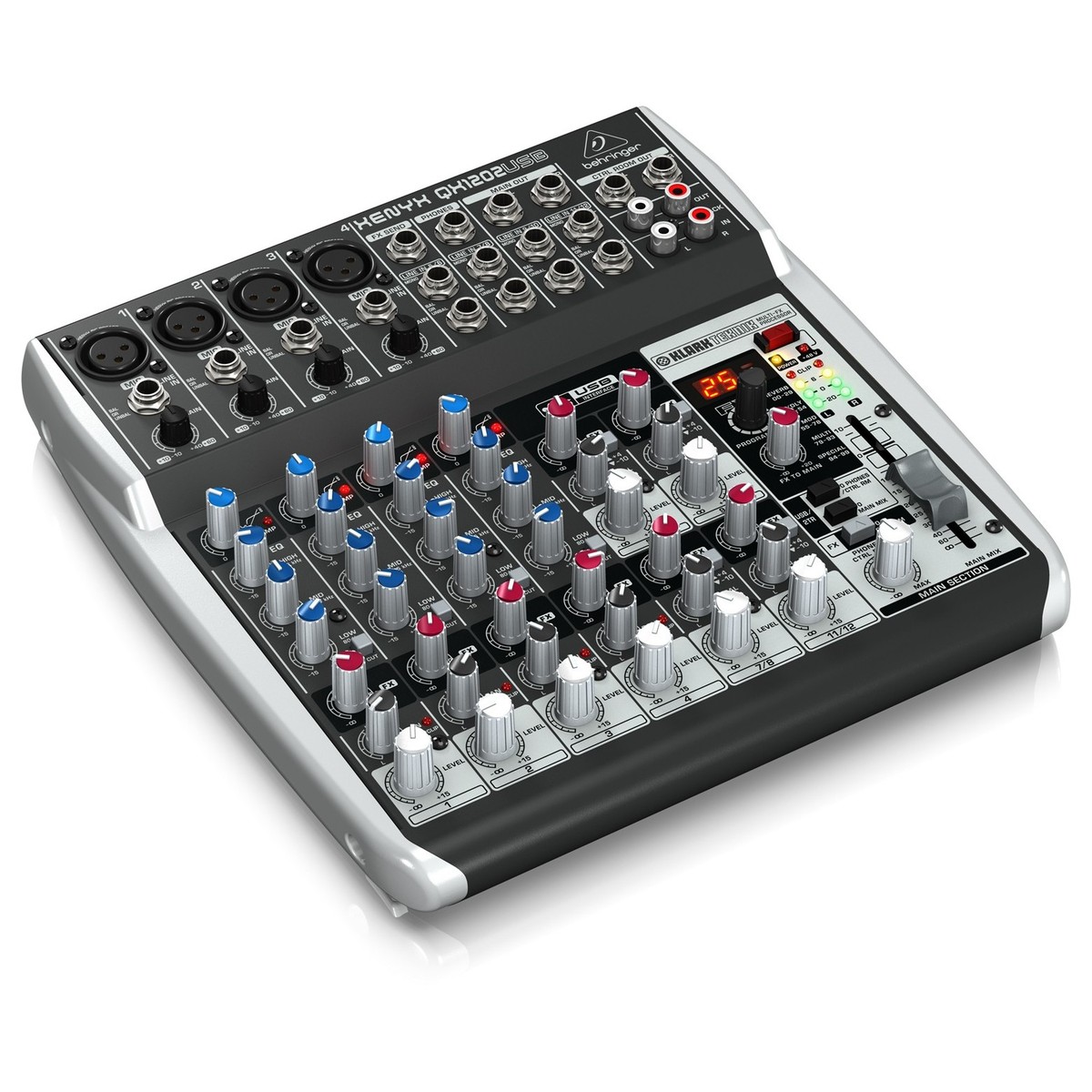 Mixer USB 12 Cổng kèm hiệu ứng Behringer QX1202USB