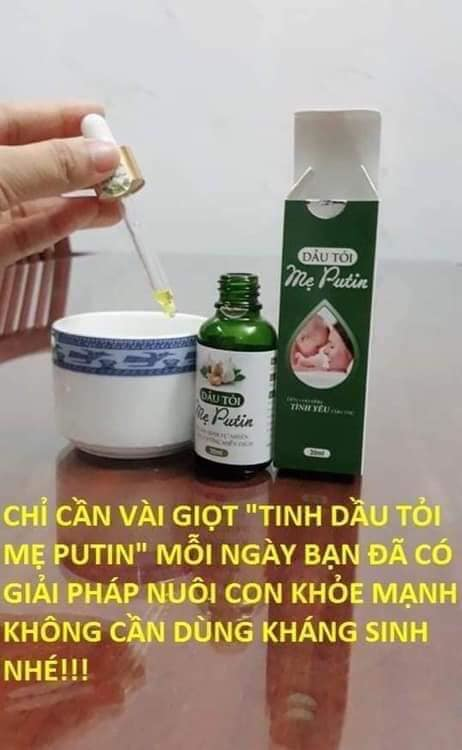 Dầu tỏi mẹ Putin 30ml