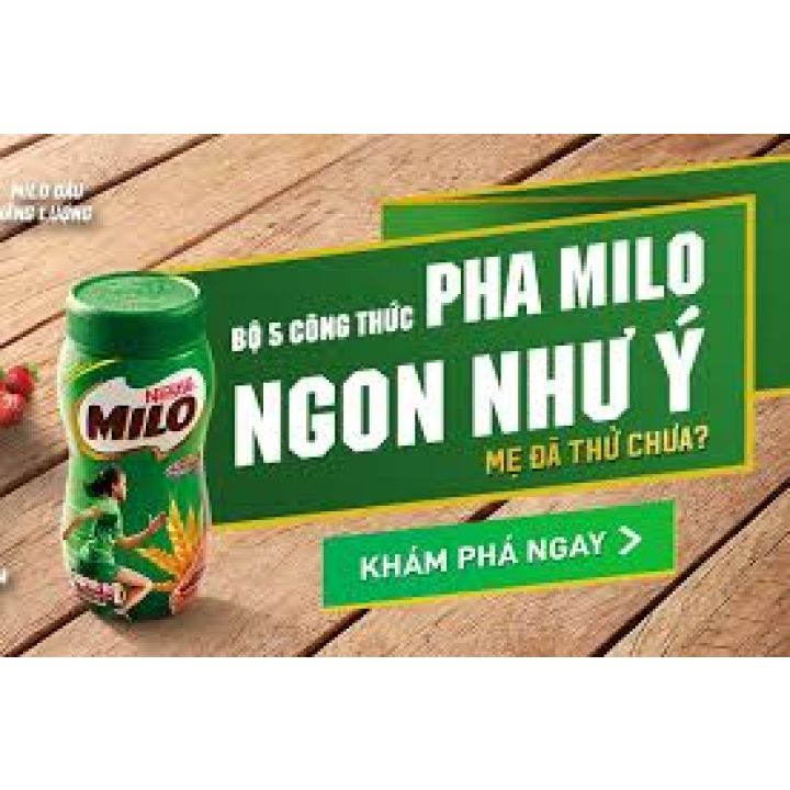 Sữa bột Milo lọ Nestle 400G
