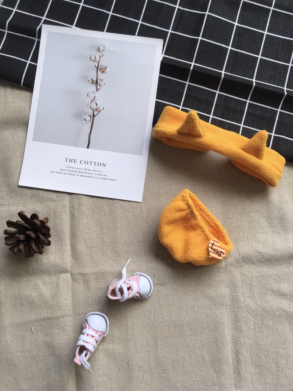 Sịp và băng đô outfit doll 20 kpop