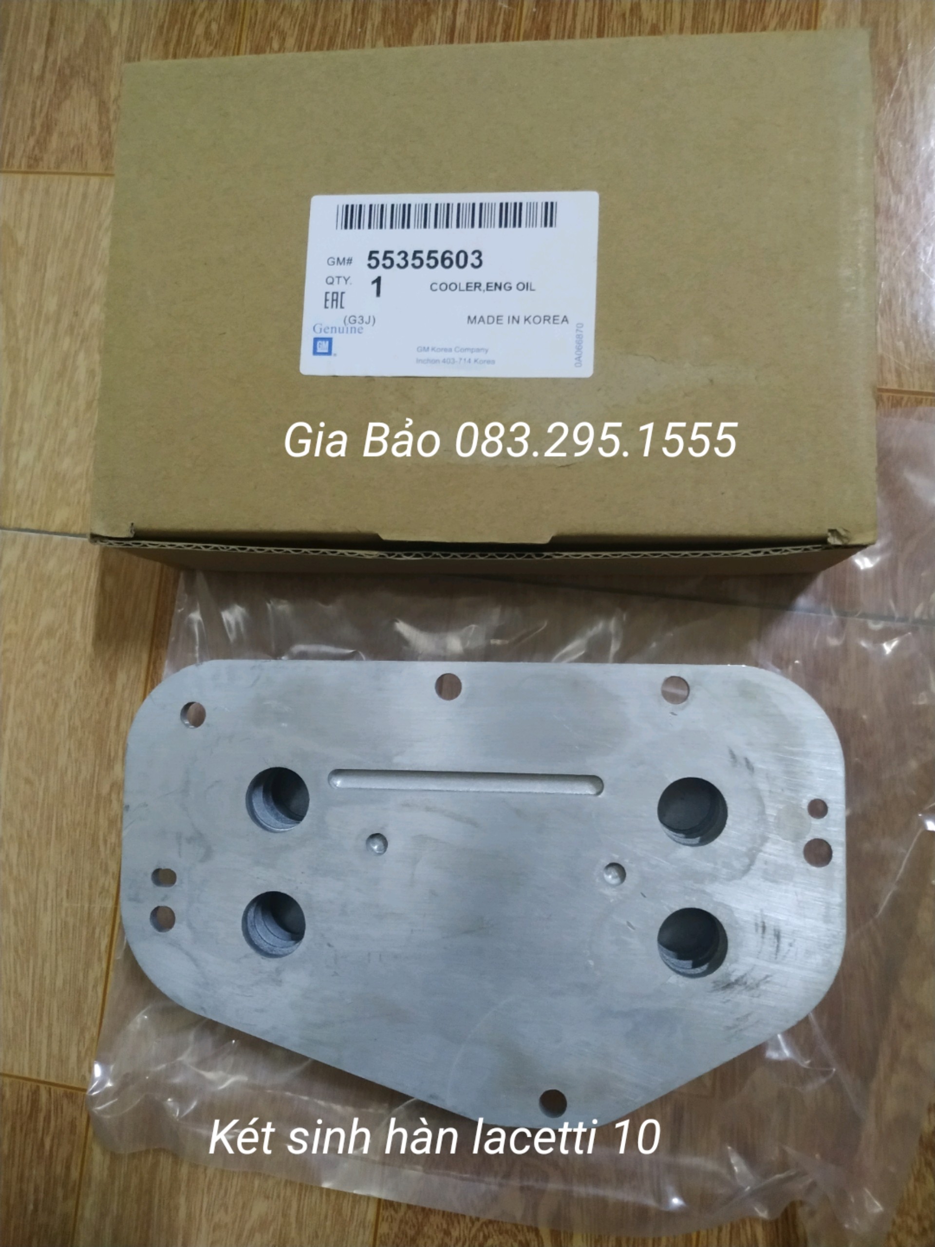Két sinh hàn Lacetti cdx 10 - 15 , Cruze (két + gioăng ) oem