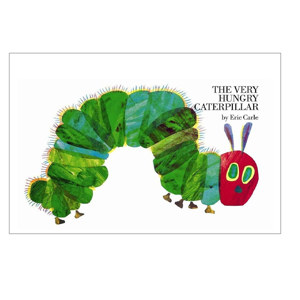 Sách - Picture Book Song Ngữ - Chú Sâu Háu Ăn - The Very Hungry Caterpillar (Phiên Bản Khổ Lớn) Mhbooks Tặng sổ tay