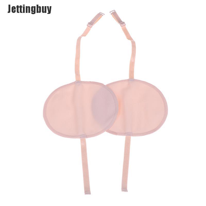 Jettingbuy Thấm Mồ Hôi Nách Lá Chắn Miếng Lót Có Thể Rửa Sát Nách Hấp Thụ Mồ Hôi Vai Cận Vệ Dây Đeo