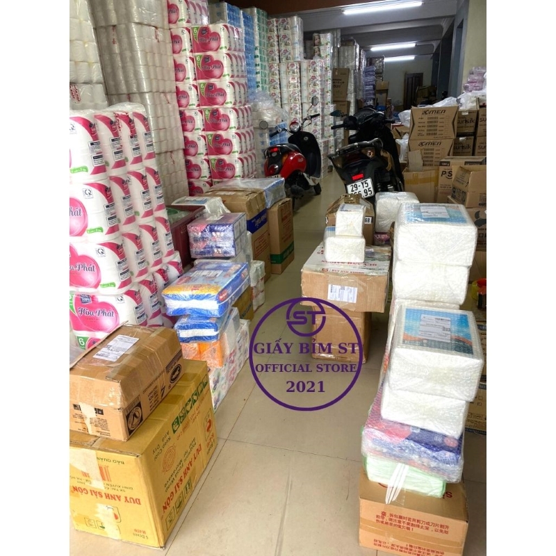 Giấy ăn rút lụa Elene Hộp giấy 180 tờ x 2 lớp