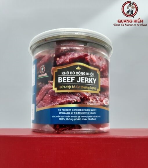 Beef Jerky Khô bò xông khói (Beef jerky dried beef bacon)