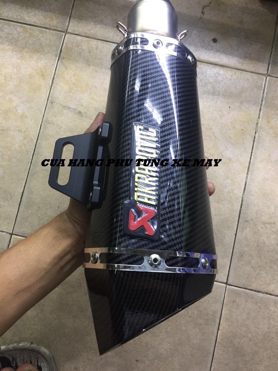 Lon pô Akrapovic A6 - Hàng nhập
