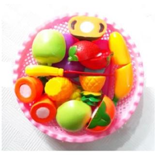 Đồ chơi cắt hoa quả kèm rổ đựng cho bé - Bộ đồ chơi cắt hoa quả Best Home thumbnail
