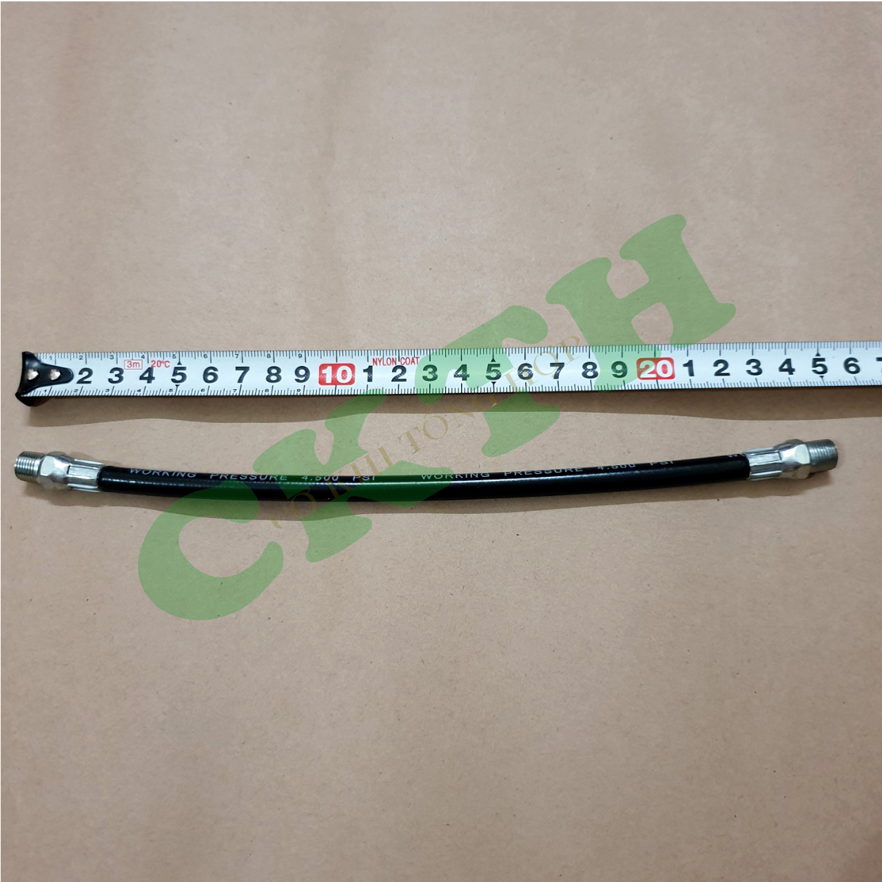 Ống bơm mỡ bò M8x250 loại tốt