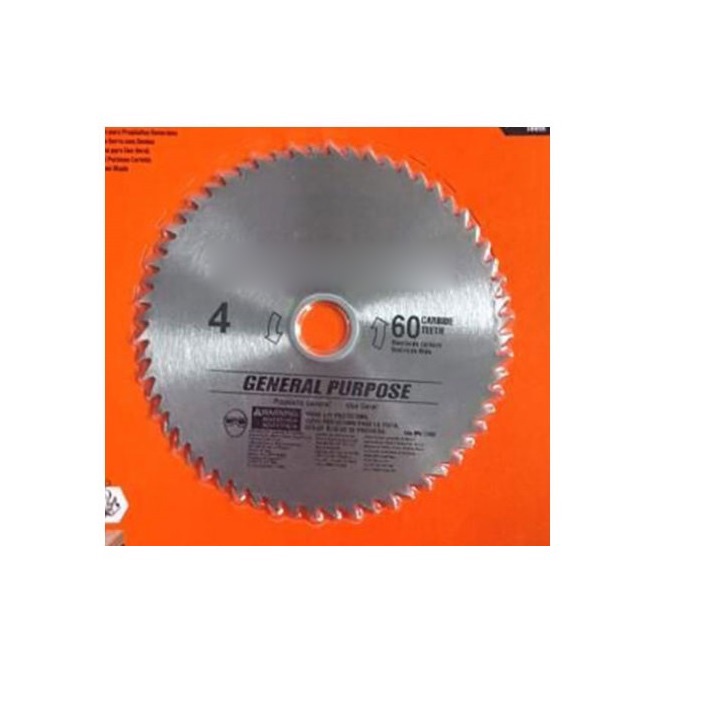 Đĩa cưa cắt gỗ răng mịn 110mm 60 răng cao cấp - lỗ đĩa 16mm,20mm.