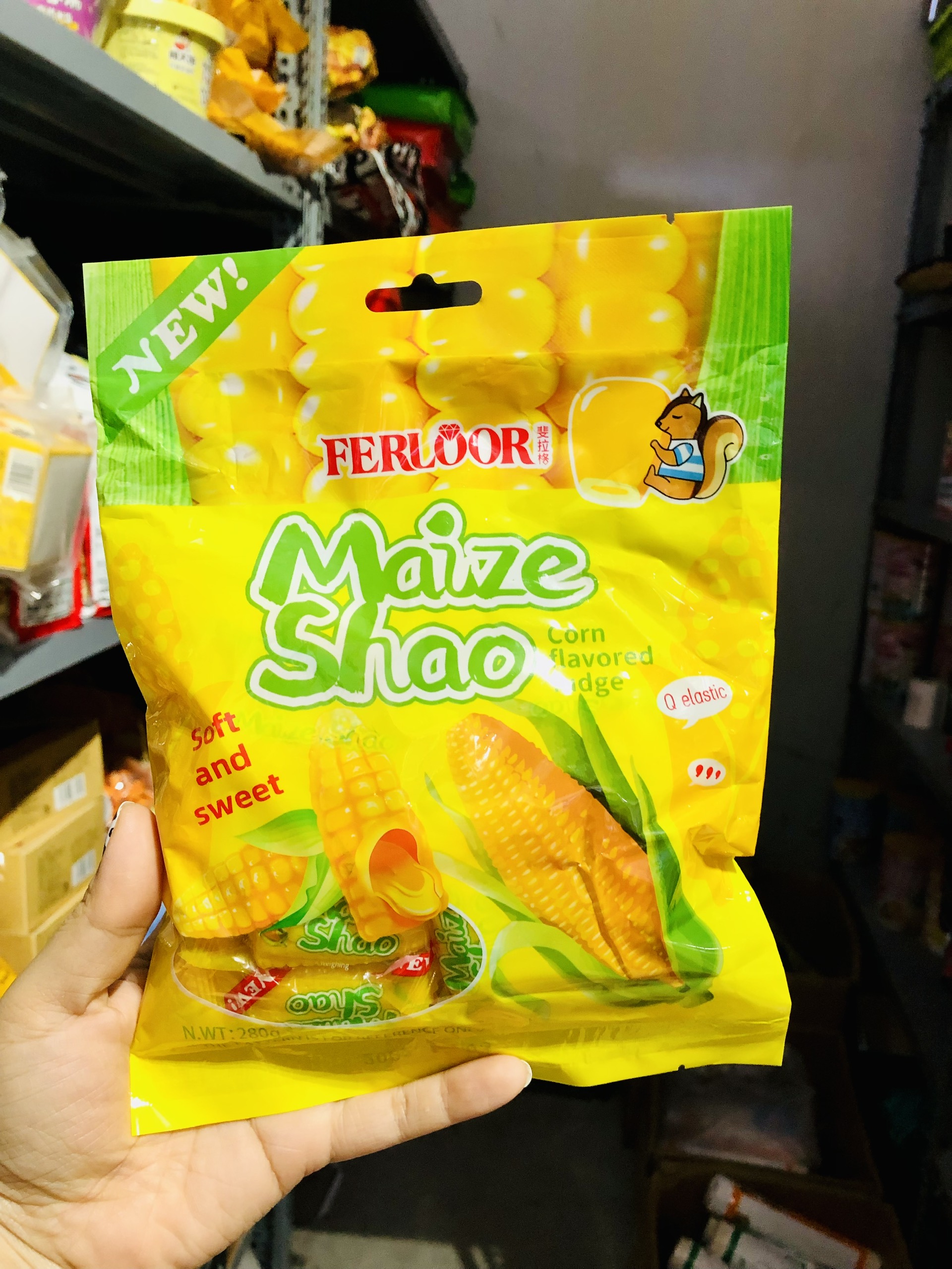 Kẹo dẻo ngô thơm ngon gói 280g - 500gr