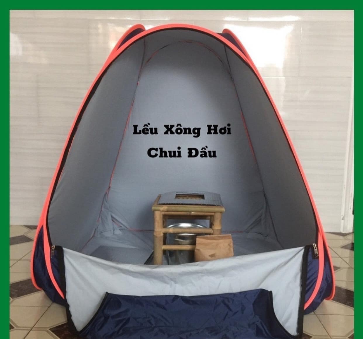 Lều xông hơi sau sinh-liều xông hơi cao cấp chui đầu bảo hành đổi mới