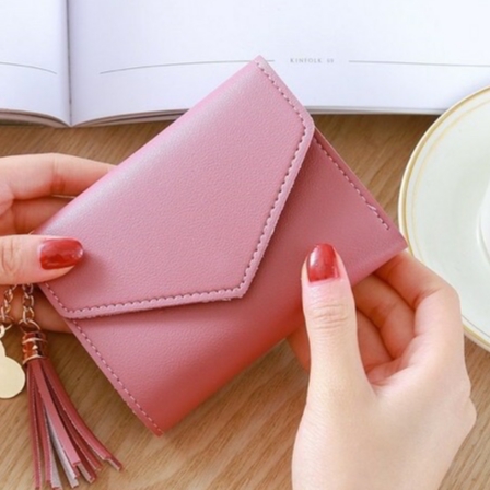 Ví nữ ngắn cầm tay mini sang đẹp