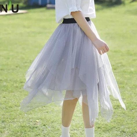 Chân váy lưới tầng cực xinh xắn