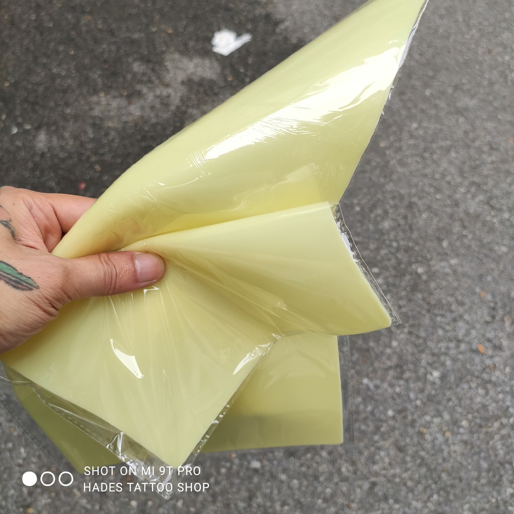 2 miếng Da Tập Xăm Silicon khổ A5