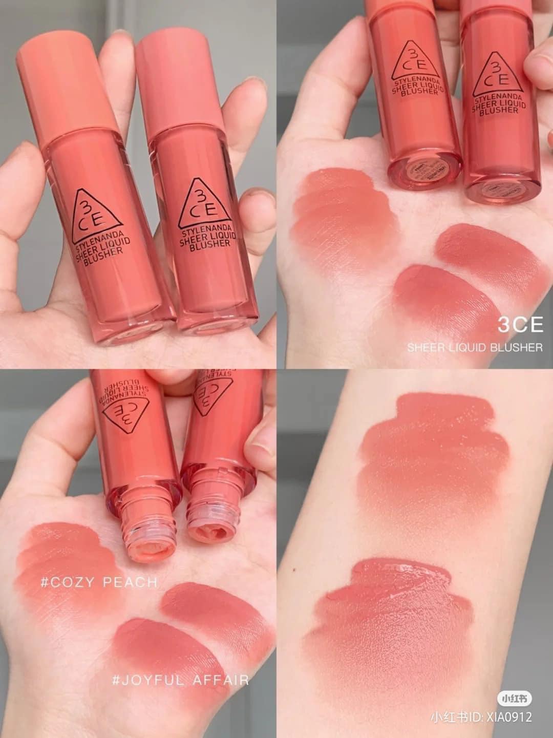 Má Hồng 3CE Sheer Liquid Blusher.