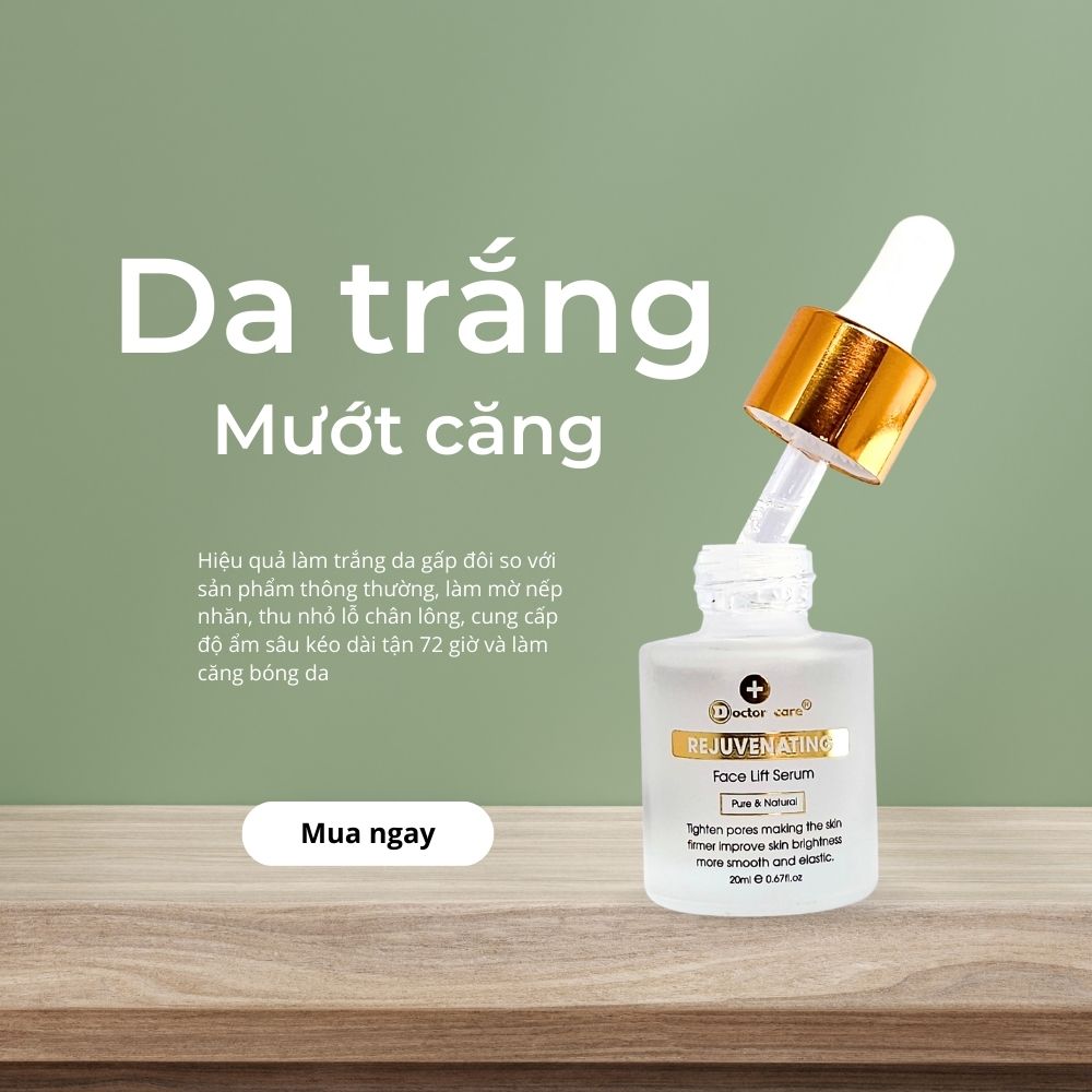 Serum  trắng da mờ thâm cấp ẩm  giờ Doctor care
