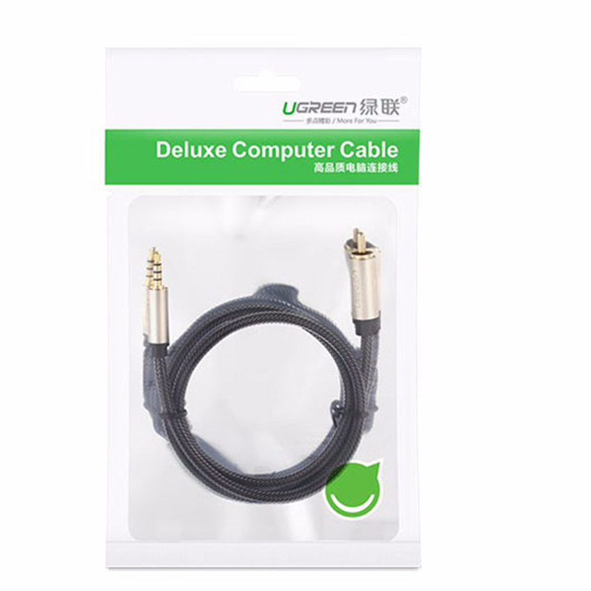 Dây loa Audio 3.5 ra Coaxial Ugreen 20731
