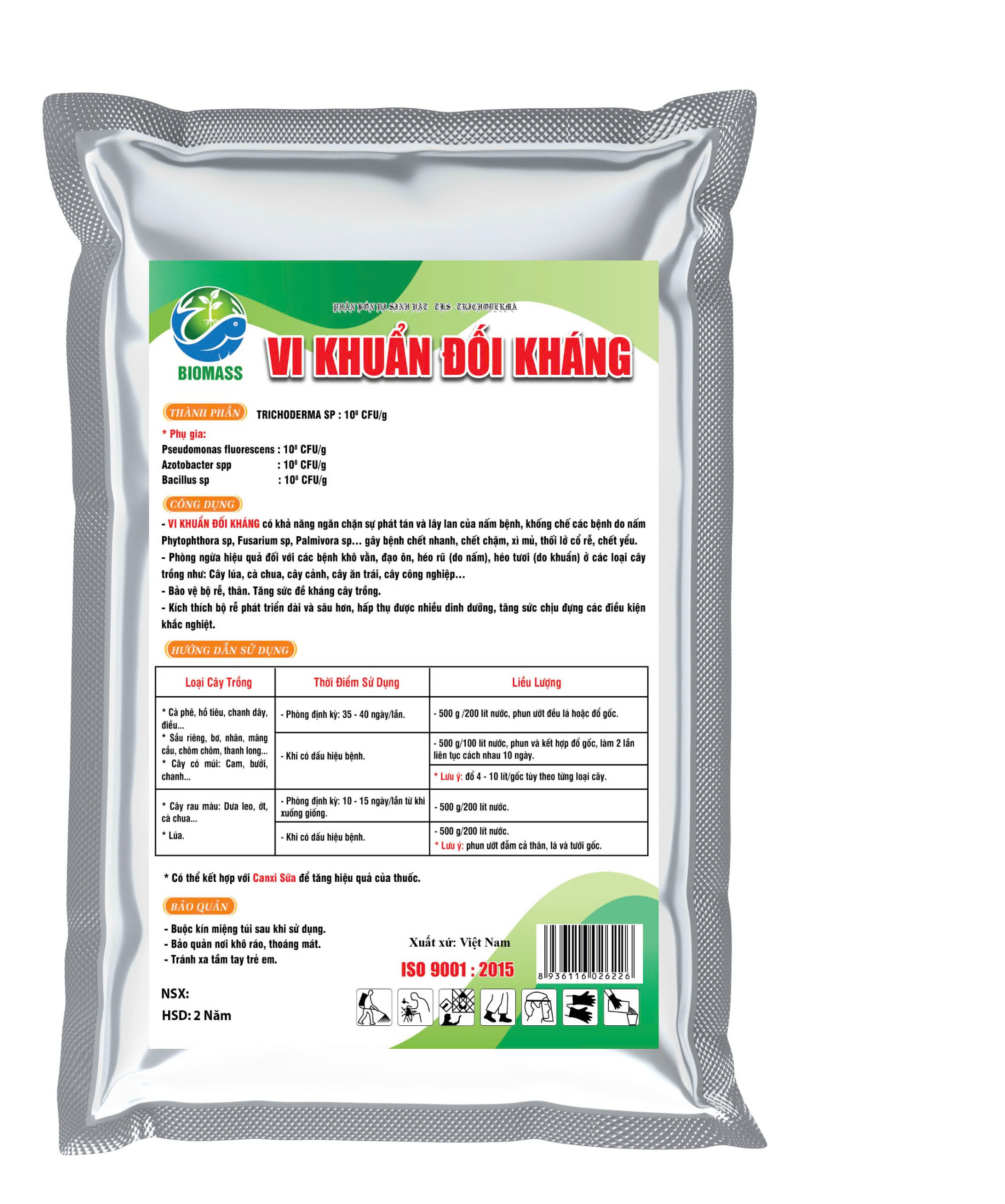 Chế phẩm sinh học  Pseudomonas