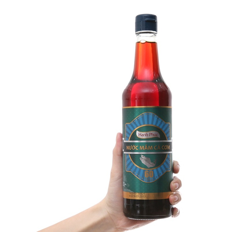 01 CHAI 500ML HẠNH PHÚC 60 ĐỘ ĐẠM( KÈM THÙNG XỐP)