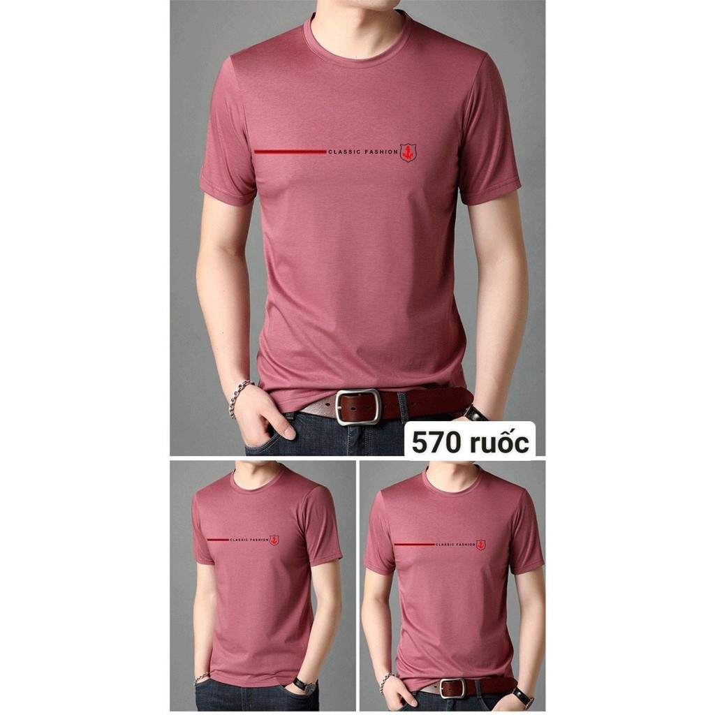 Áo Phông Nam - Áo Thun Nam Body Tay Ngắn Cổ Tròn Cao Cấp NA570