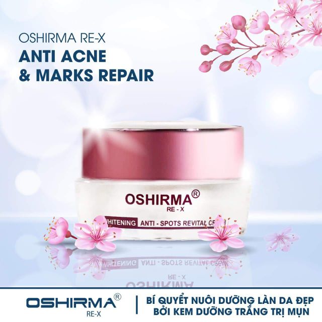 Kem Mụn Mờ Thâm Giảm Nhờn Oshirma 10GR