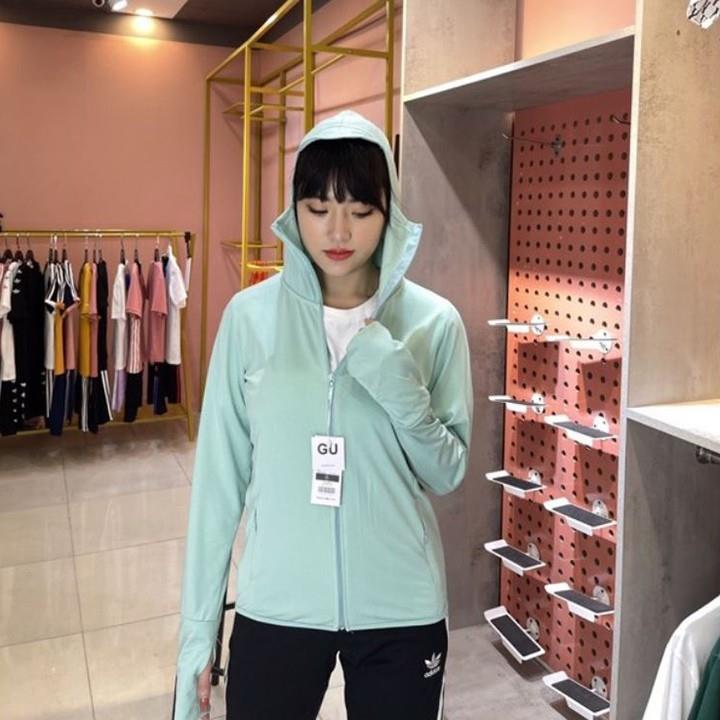 ◎❅✚ Áo Chống Nắng Nữ GU 2 lớp vải thun mát chống nắng chống tia UV hiệu quả