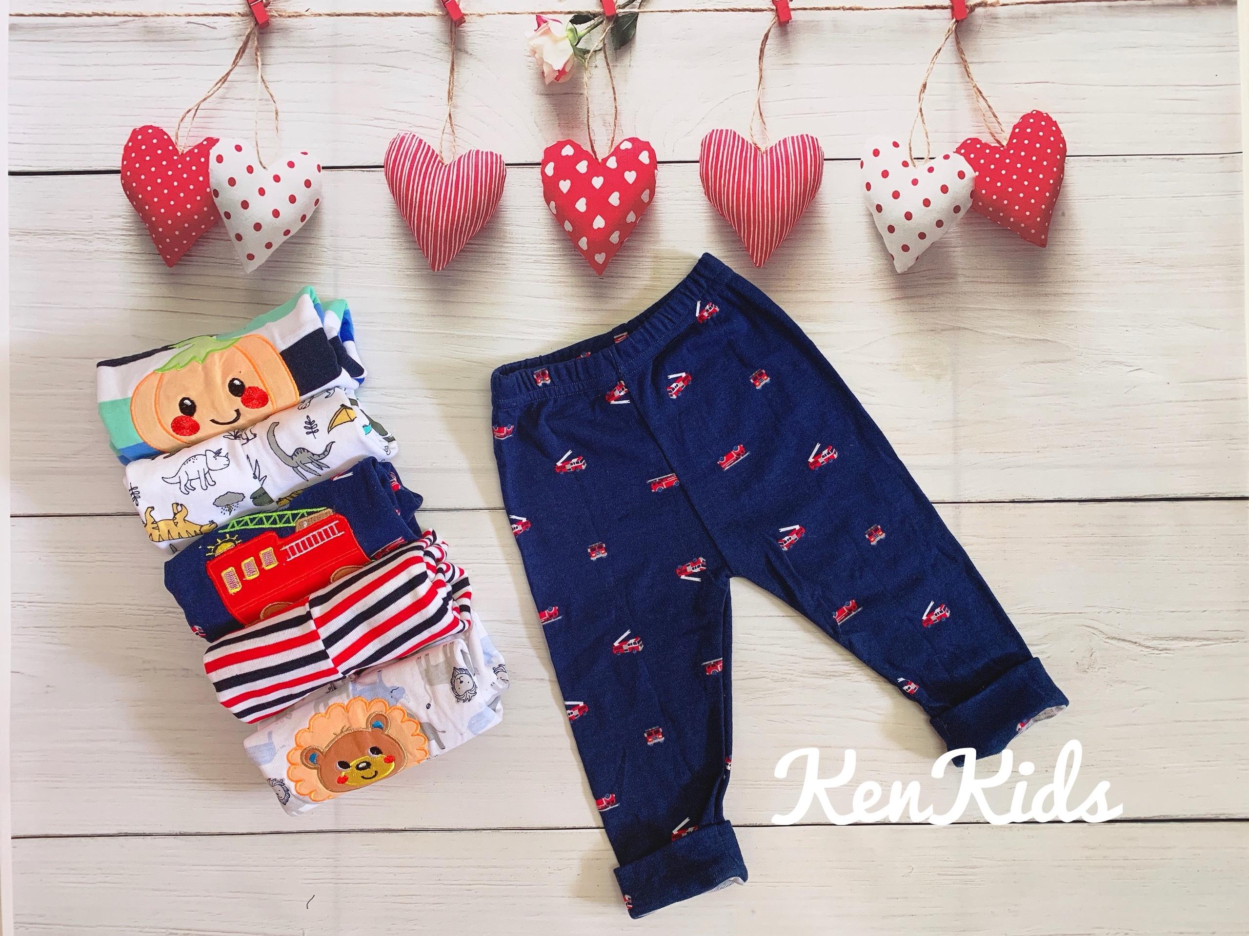 Set 2 Quần dài thêu mông thú Carter Thái Lan (5-13kg) bé trai
