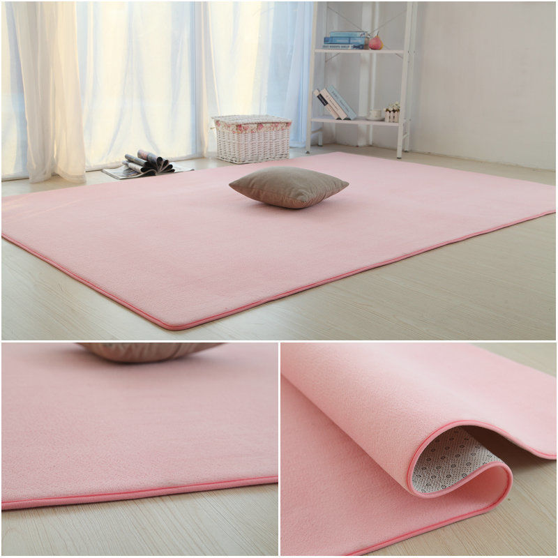 Thảm Phòng Ngủ Diện Tích Lớn Phòng Khách Phòng Khách Đầy Giường Chiếu Tatami Cho Bé Gái Thảm Chống Bụi Bẩn Thảm Trải Sàn