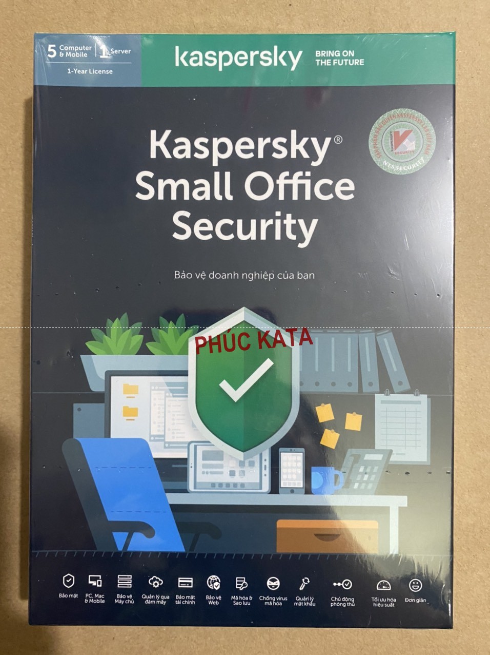 Kaspersky Small Office Security 01 File Server  + 05 PC (1 Năm )Chính Hãng NTS