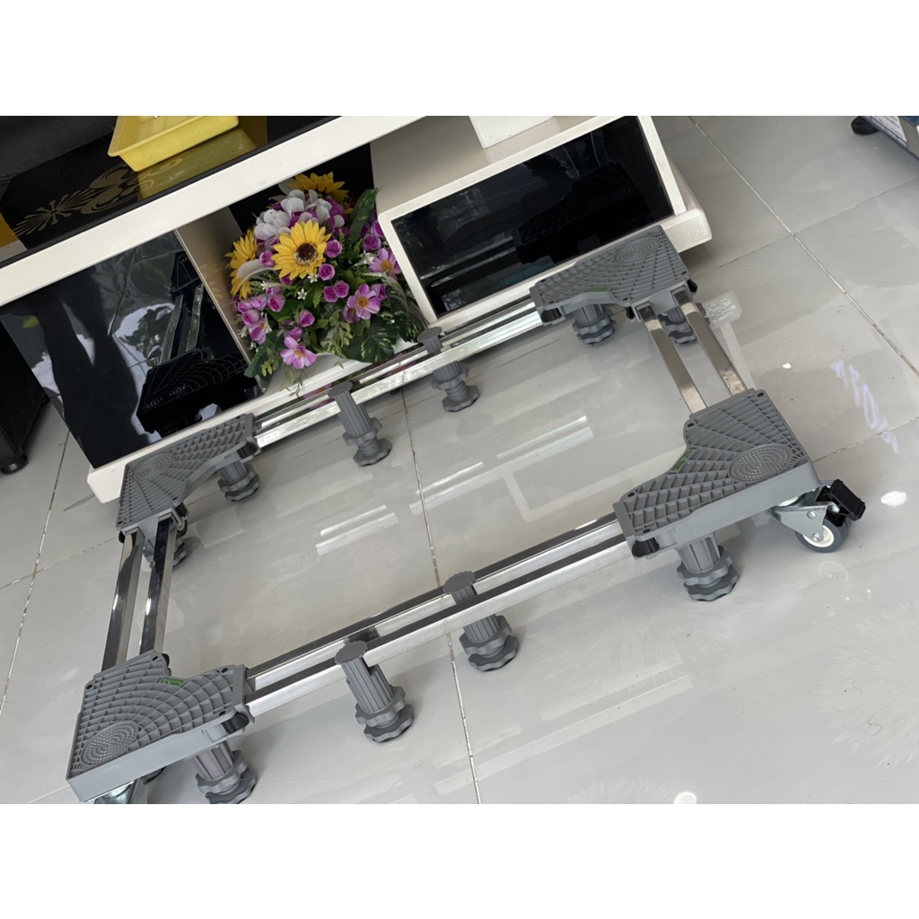 🎀[CHÂN KÊ SIZE LỚN ]🎀 Chân kê tủ lạnh có bánh xe size lớn (54-95cm)