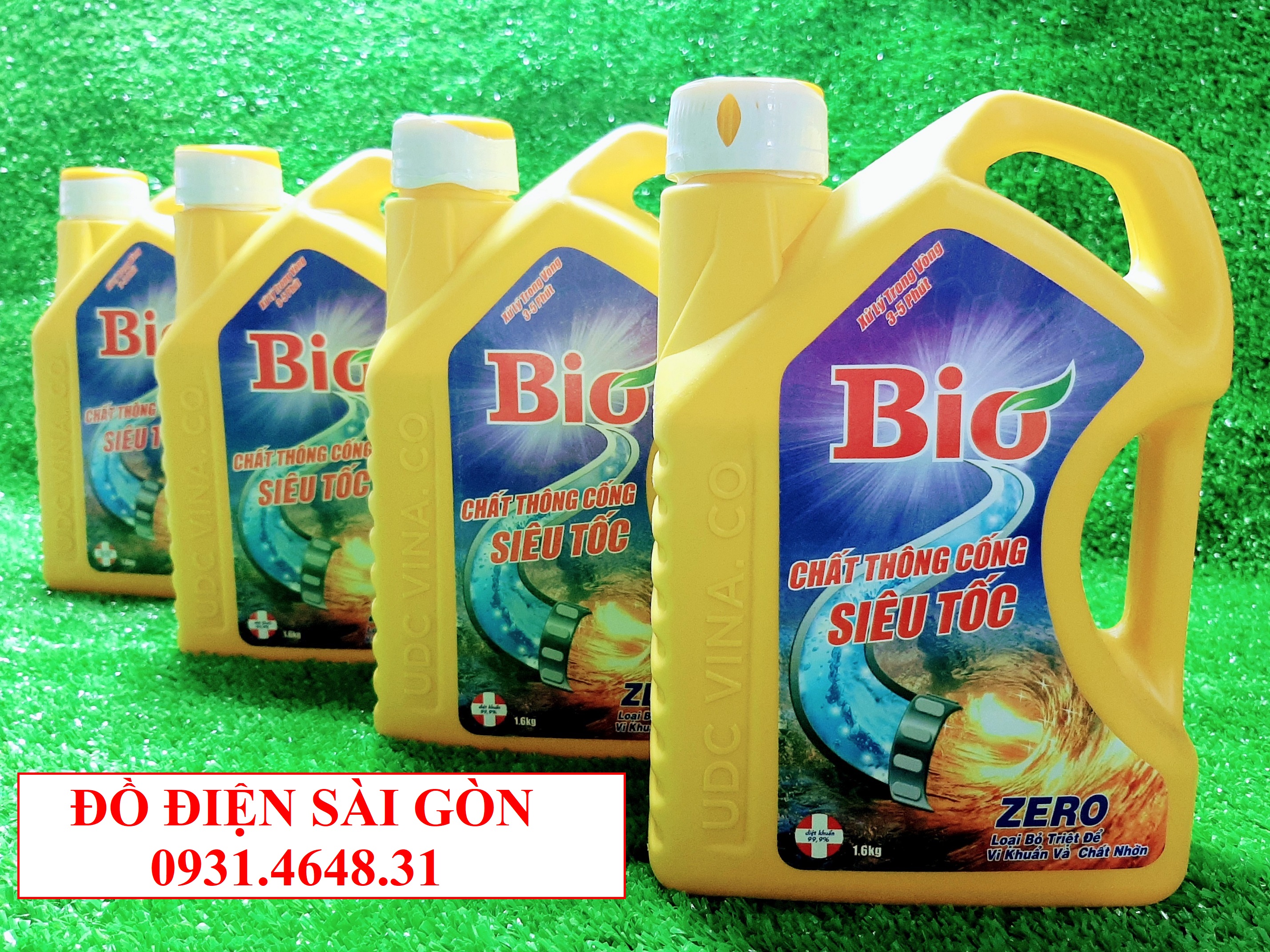 Nước Thông Cống, Cầu BiO Siêu Mạnh 1,6kg