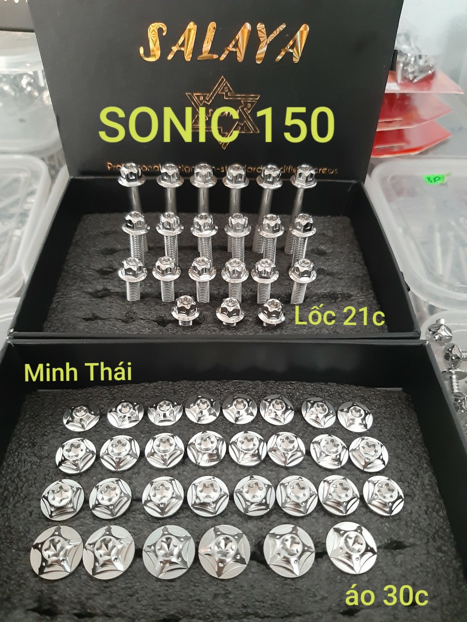 ốc áo và lốc combo sonic salaya