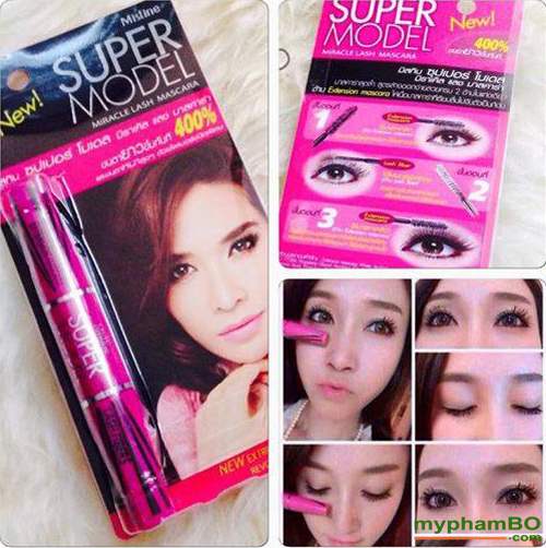 Mascara 2 đầu mistine super model