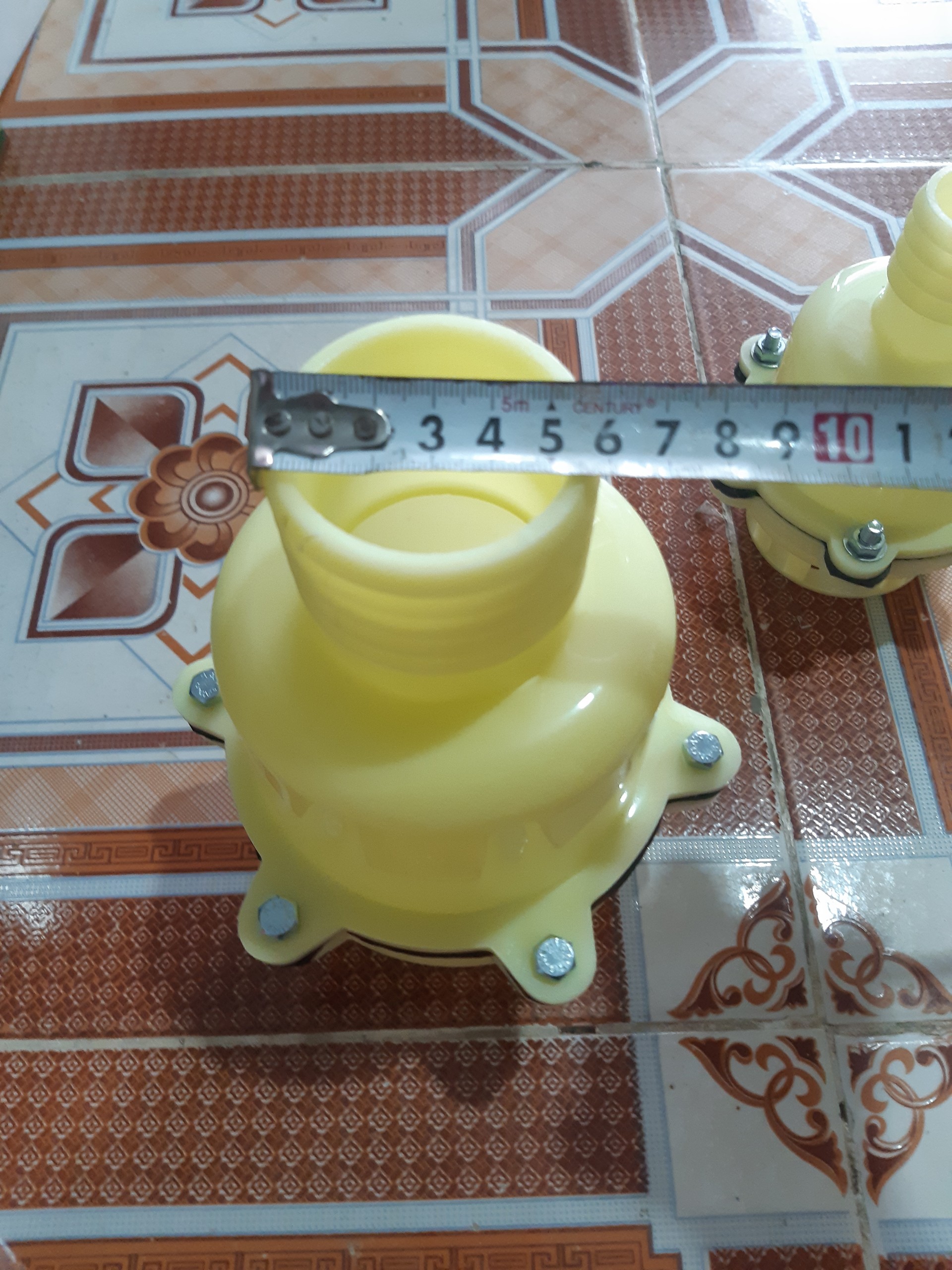 Luppe máy bơm nước nhựa phi 34, 42, 49, 60mm