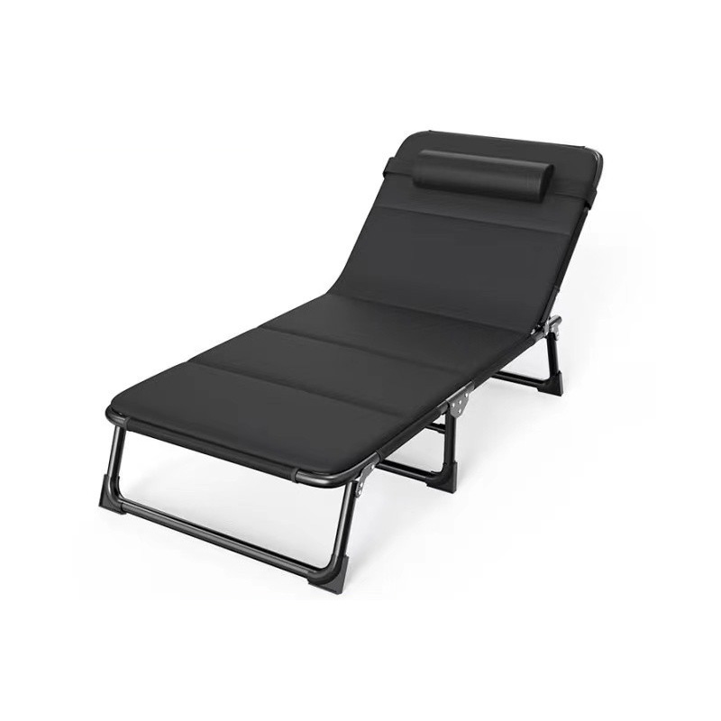 Folding bed single bed home adult nap bed nap folding recliner office simple bed escort bed