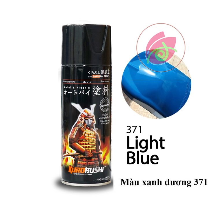 Sơn xịt samurai màu xanh nhạt - 371