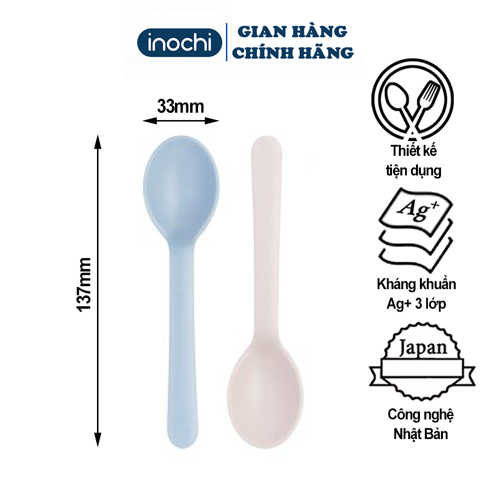 Bộ đồ ăn dặm trẻ em Amori inochi 6 món gồm thìa ăn dặm , dĩa ăn dặm , bát ăn dặm , đĩa ăn dặm , cốc ăn dặm và khay ăn dặm