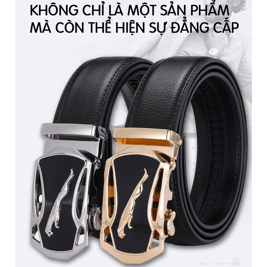 Thắt lưng nam da thật phong cách Hàn Quốc họa tiết độc đáo – DN04