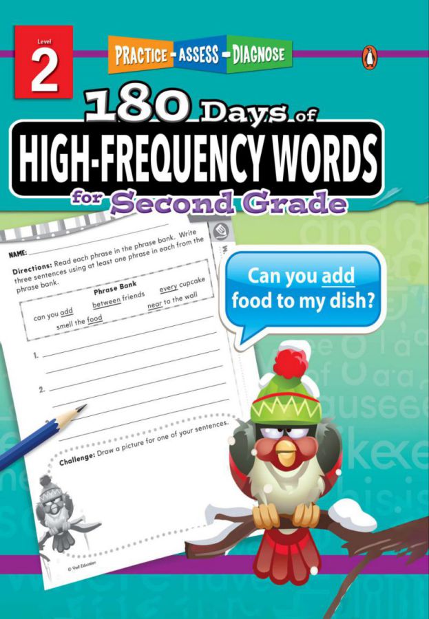 180 day High Frequency Words level 1,2
